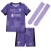 Tanie Strój piłkarski Liverpool Darwin Nunez #9 Koszulka Trzeciej dla dziecięce 2023-24 Krótkie Rękawy (+ szorty)